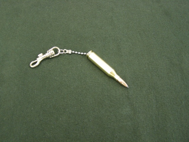 【ライフル弾キーホルダー】Key holder/6mm243win